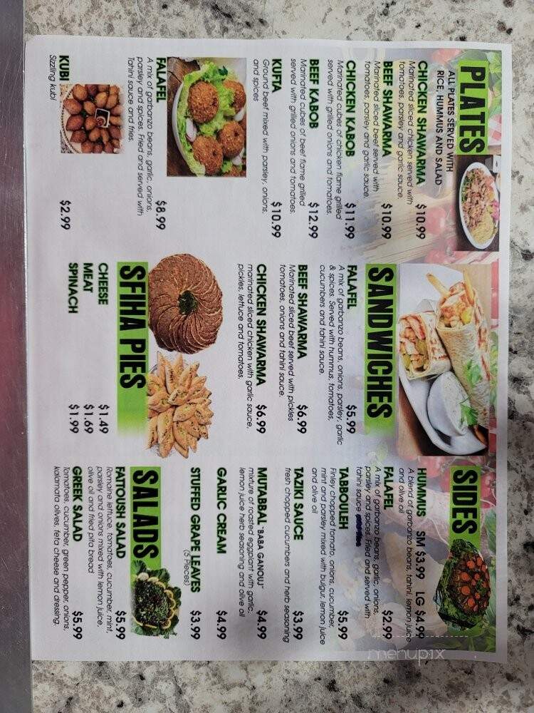 Green Apple Market - Visalia, CA menu_pic