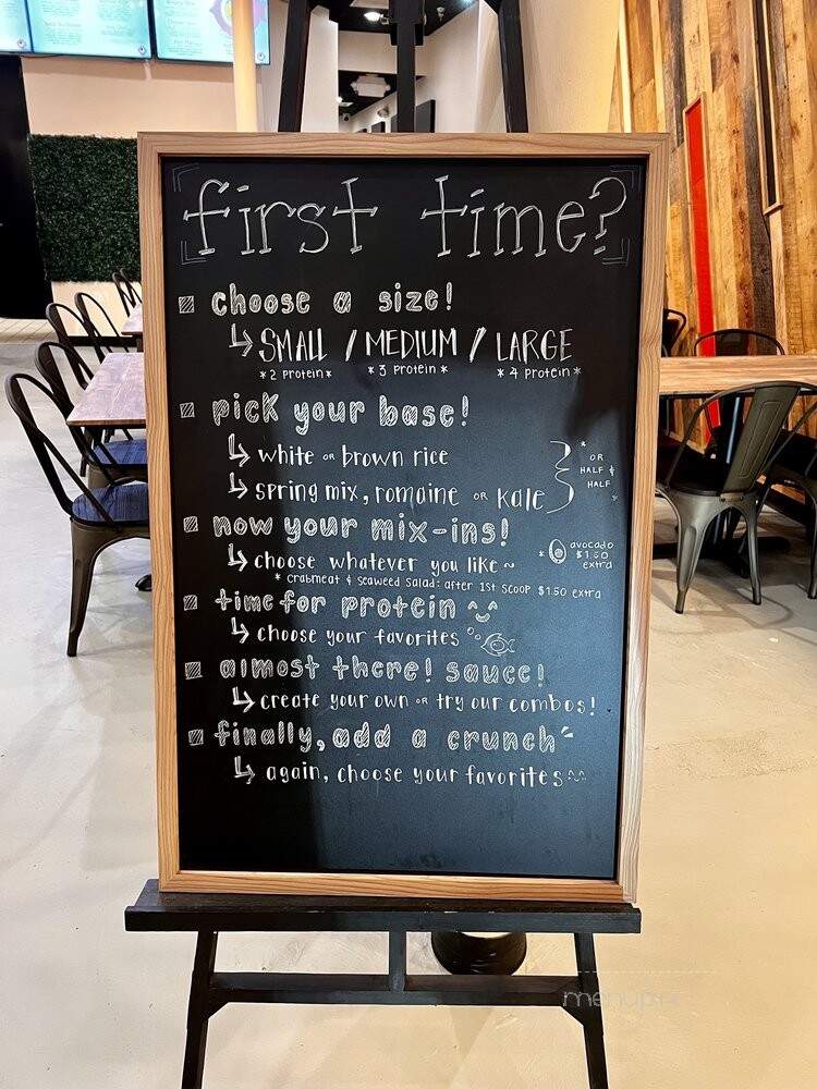 PokeHub - Fairfax, VA menu_pic