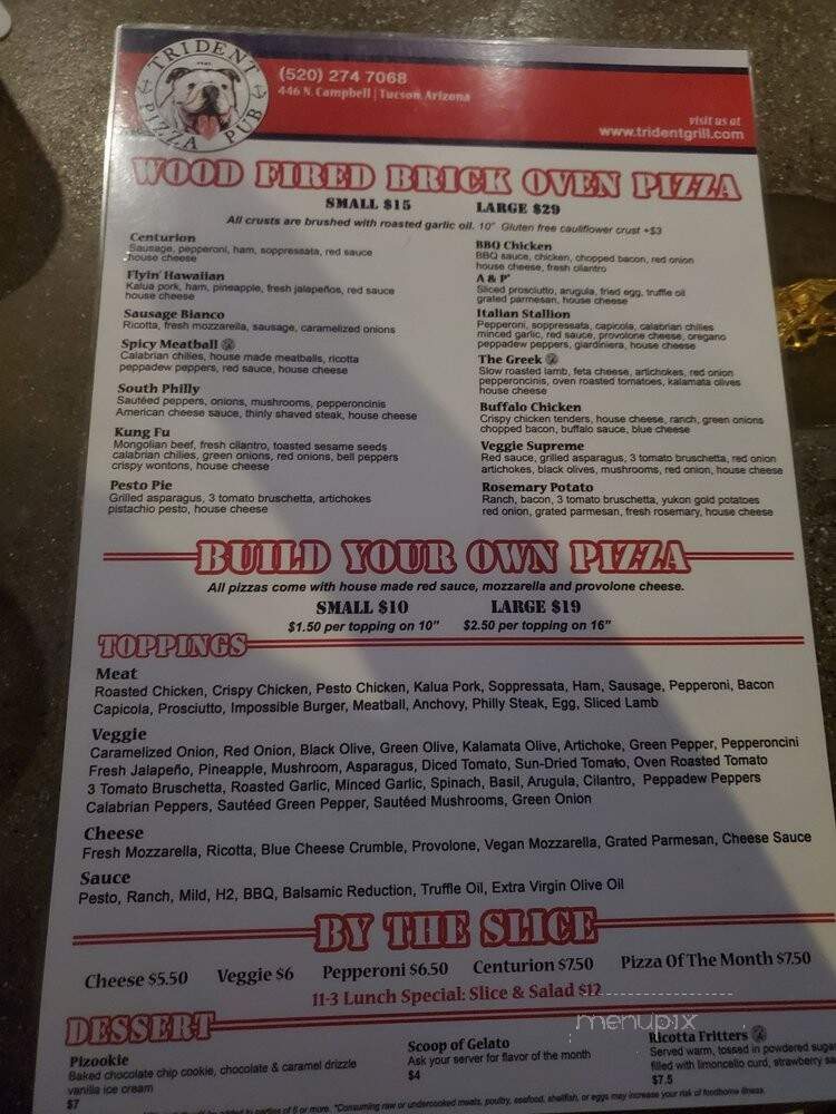 Trident Pizza Pub - Tucson, AZ