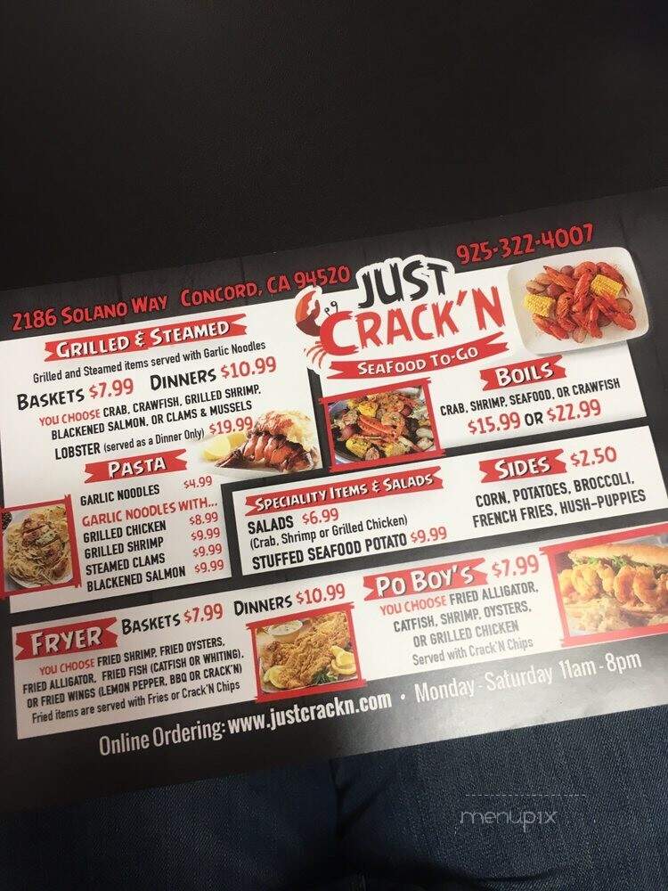 Just Crack'N - Concord, CA