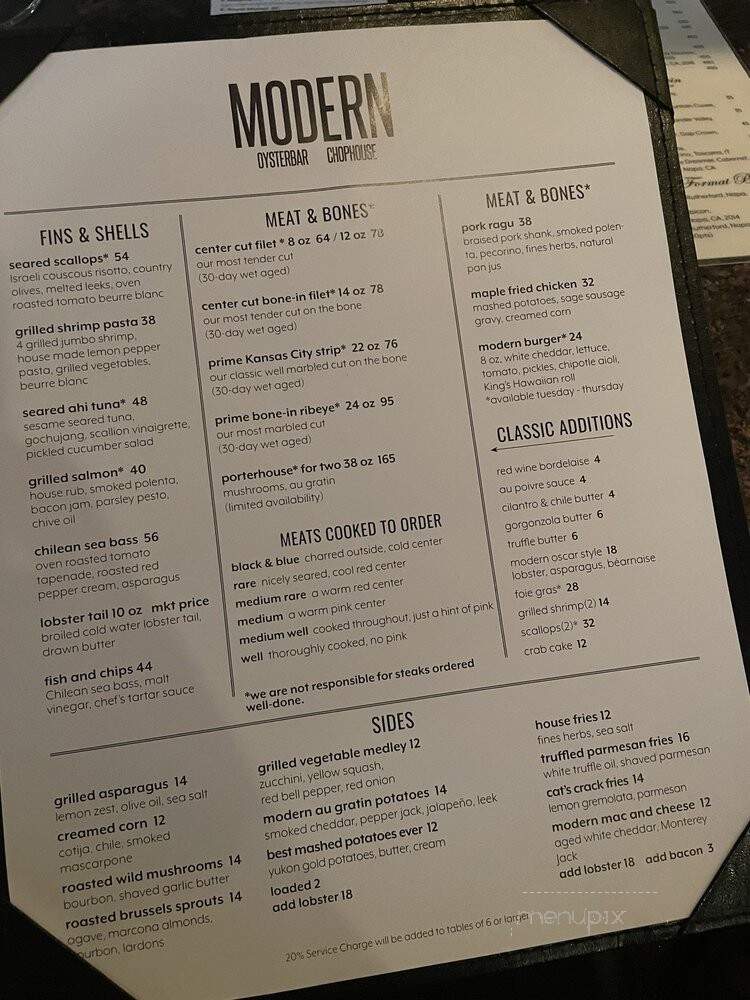 Modern Oyster Bar + Chophouse - Scottsdale, AZ