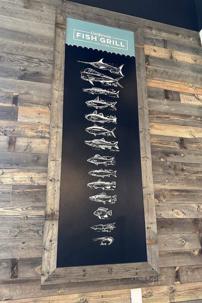 California Fish Grill - Citrus Heights, CA menu_pic