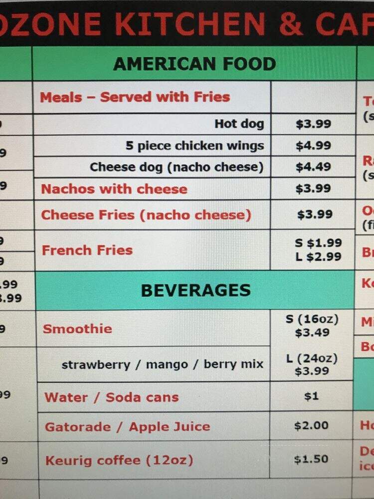 Xplozone Trampoline Park - Las Vegas, NV menu_pic
