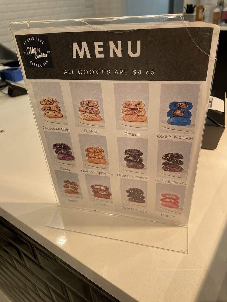 Milk N Cookies - Mamaroneck, NY menu_pic