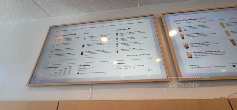 Boba Bliss - Dublin, CA menu_pic
