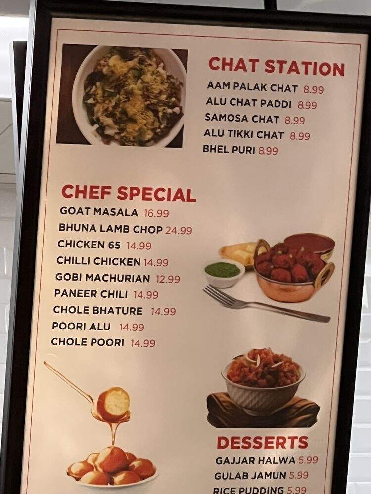 Spicelife Indian Fare - Gaithersburg, MD menu_pic