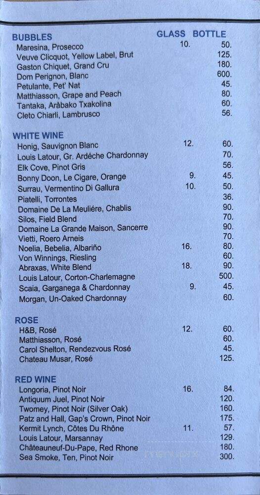 Oquirrh - Salt Lake City, UT menu_pic