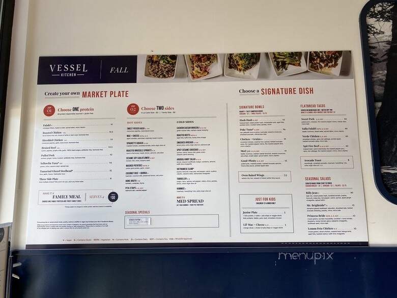 Vessel Kitchen - Midvale, UT menu_pic