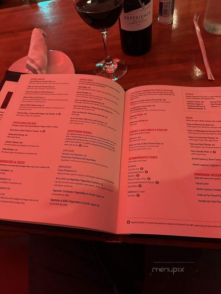 El Floridita Seafood Restaurant - Miami, FL menu_pic