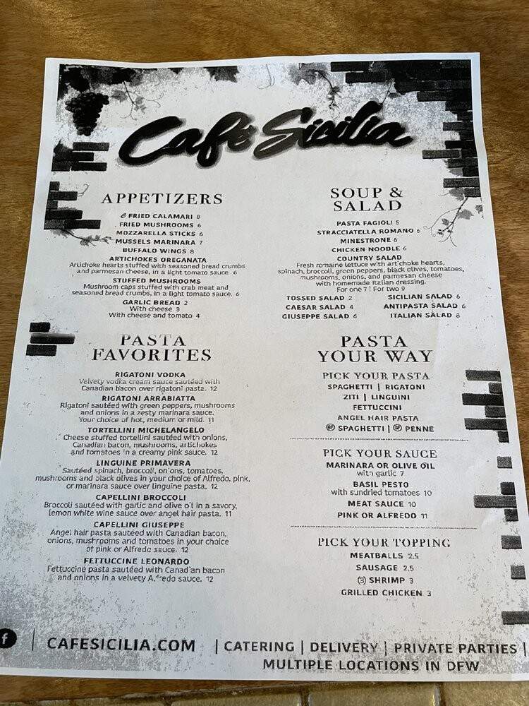 Cafe Sicilia - Keller, TX