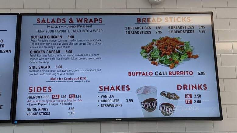 The Buffalo Spot - Pico Rivera, CA menu_pic