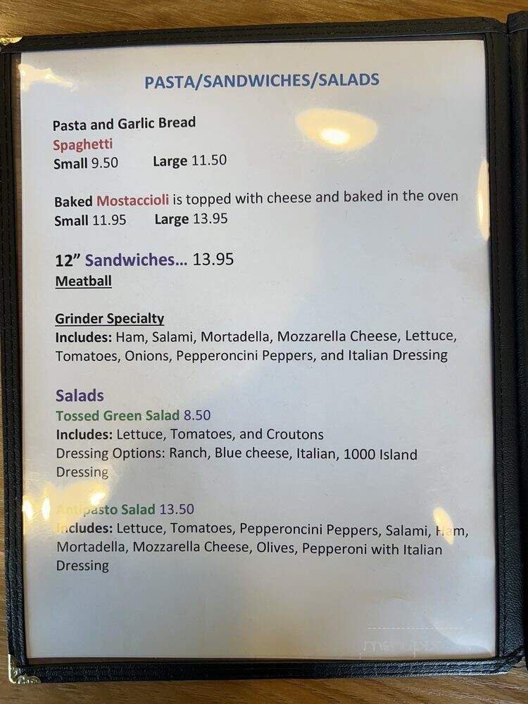 Rio's Pizza - South El Monte, CA menu_pic
