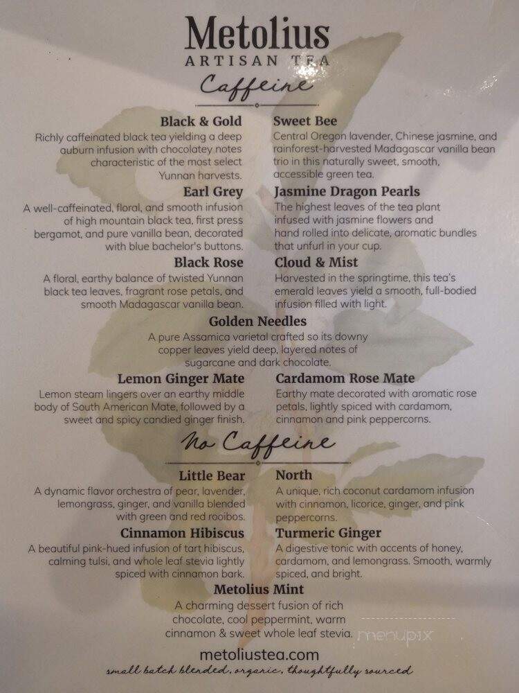 Isaac's Coffee Wine & Dessert - Salem, OR menu_pic