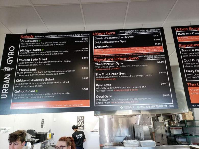 Urban Gyro - Wixom, MI menu_pic