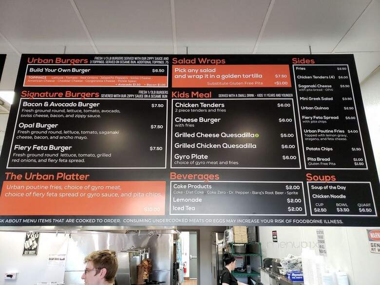 Urban Gyro - Wixom, MI menu_pic
