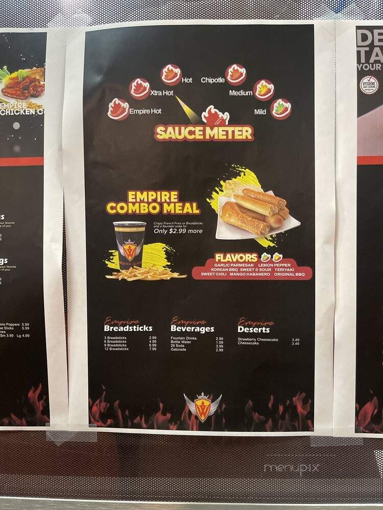 Wings N' Fries - Los Angeles, CA menu_pic