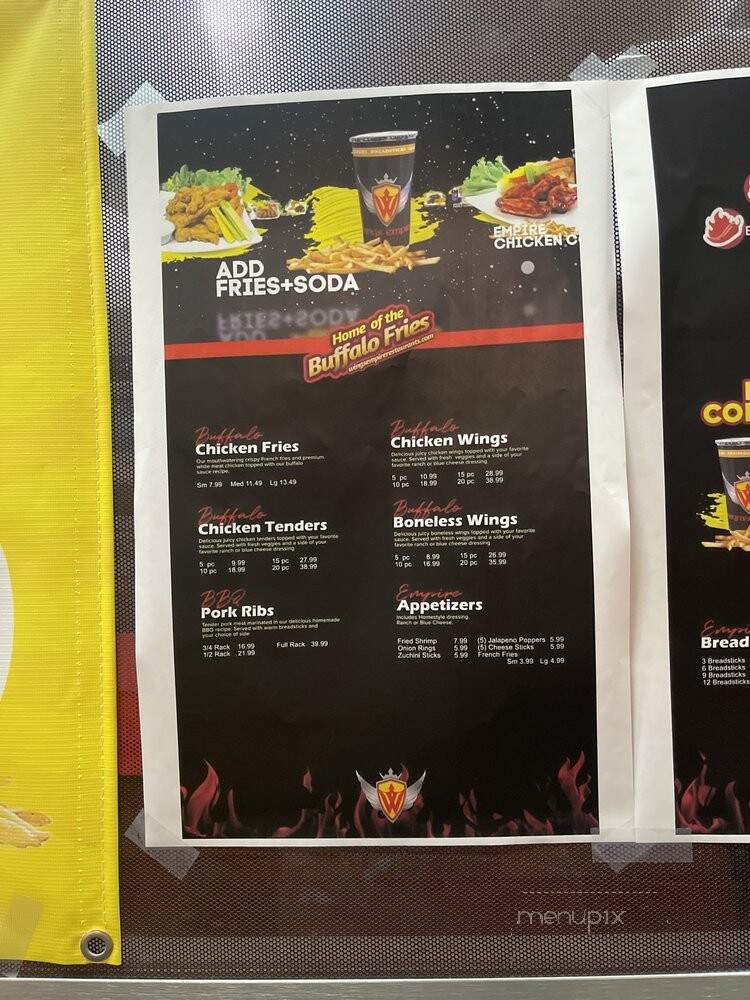 Wings N' Fries - Los Angeles, CA menu_pic