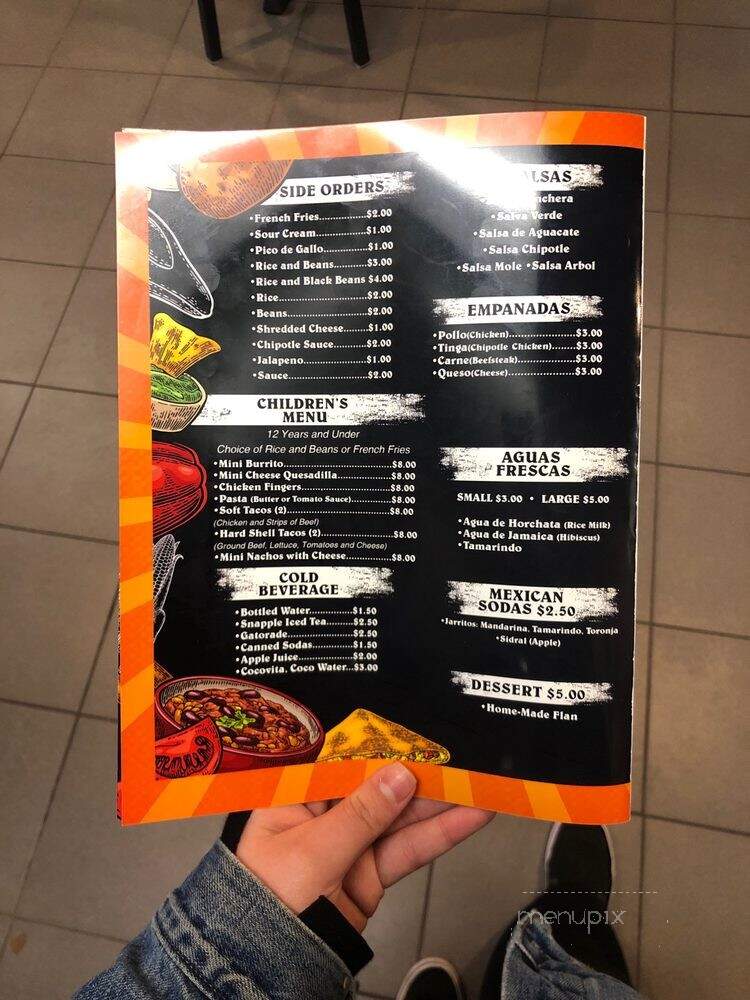 Guacamole a Taste of Mexico - Wayne, NJ menu_pic
