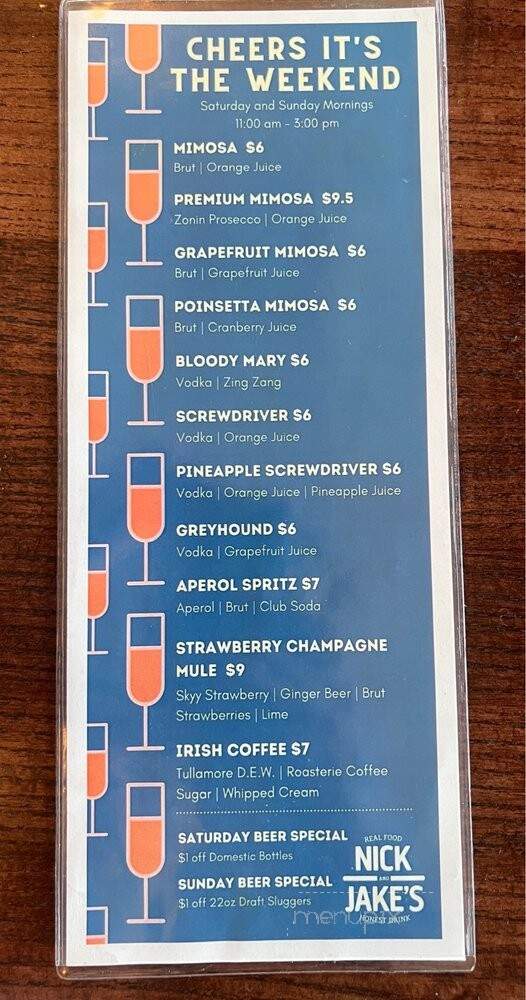 Nick and Jake's - Shawnee, KS