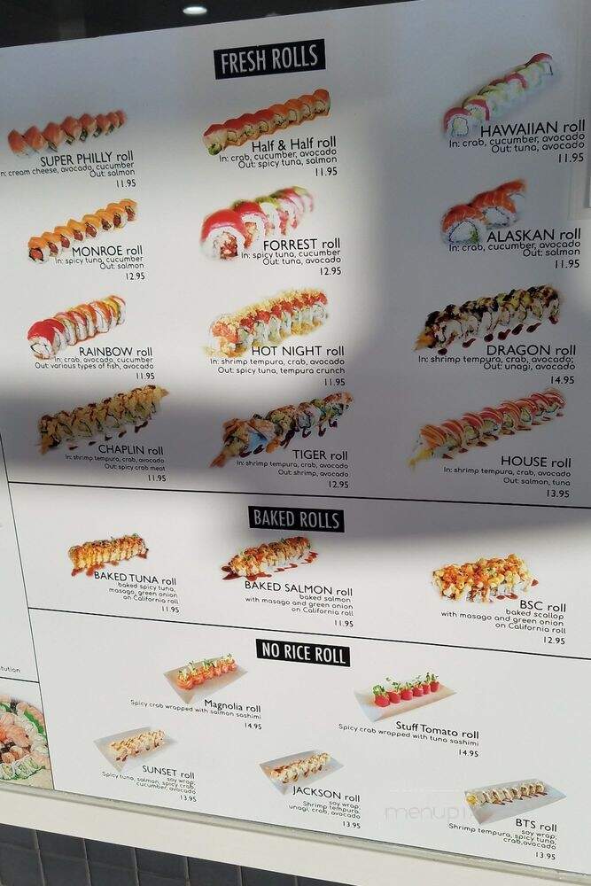 RollStop Sushi - San Pedro, CA menu_pic