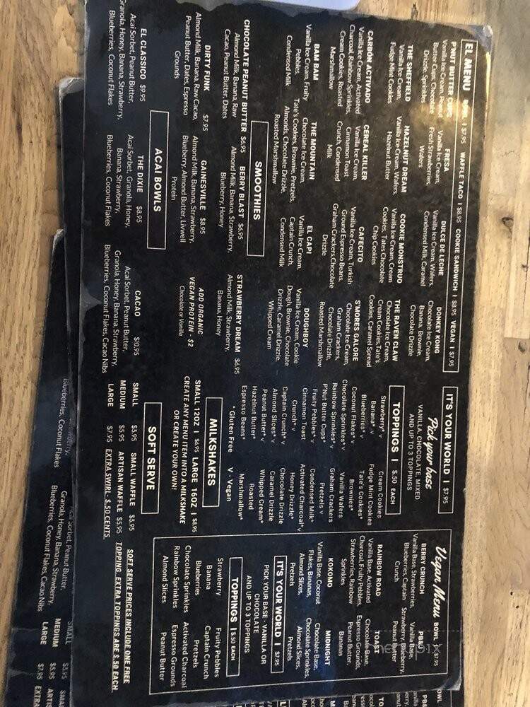Crema - West Palm Beach, FL menu_pic