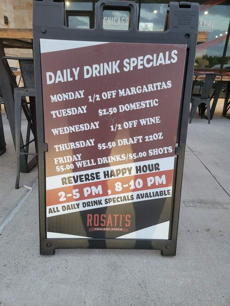 Rosati's Pizza - Richmond, TX menu_pic