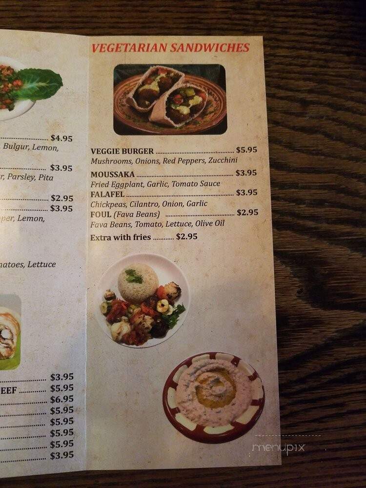 Tarboosh - Bayonne, NJ menu_pic