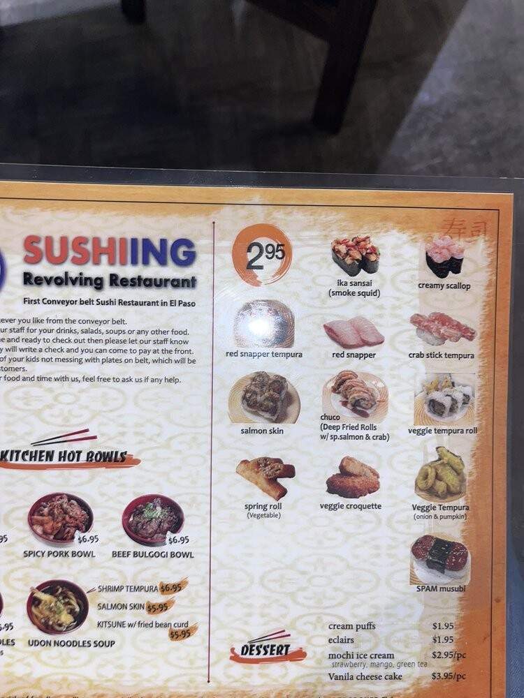 Sushiing Japanese Restaurant - El Paso, TX