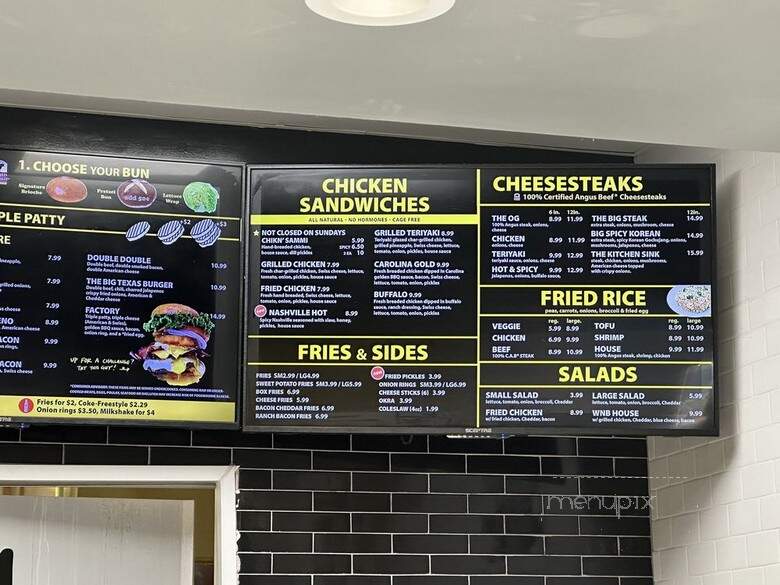 WNB Factory - Newnan, GA menu_pic