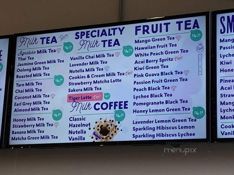 Chatime - Woodbury, MN menu_pic
