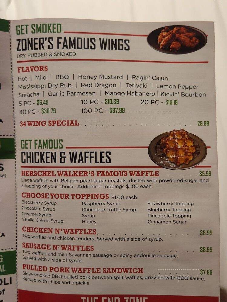 Zoner's Pizza, Wings & Waffles - St Augustine, FL
