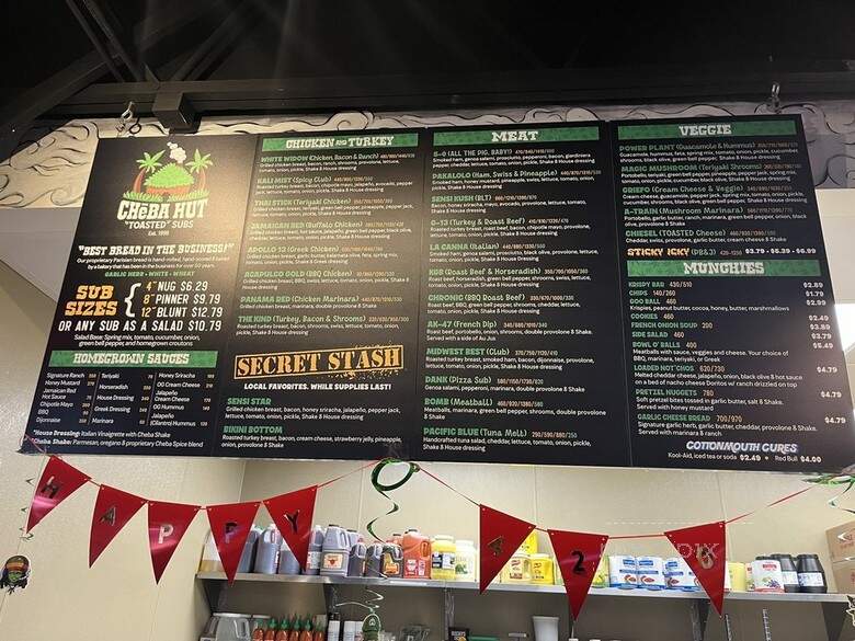 Cheba Hut Toasted Subs - Las Vegas, NV menu_pic