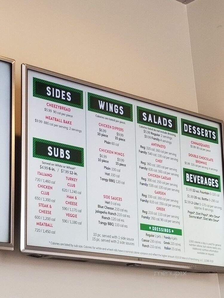 Marco's Pizza - Roy, UT menu_pic