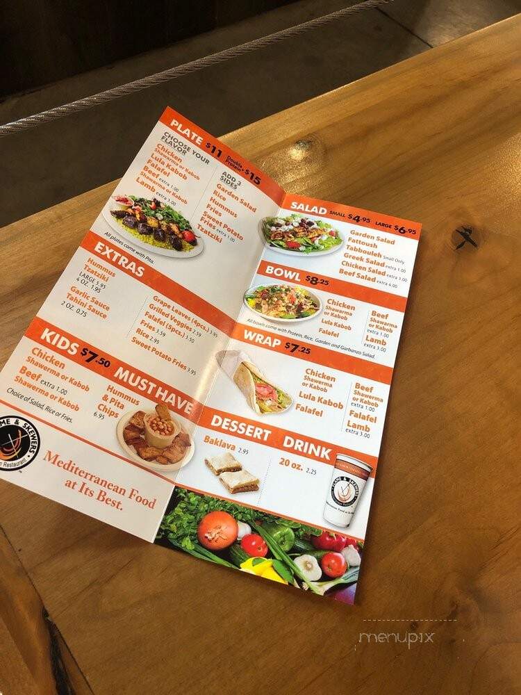 Flame & Skewers - Bakersfield, CA menu_pic