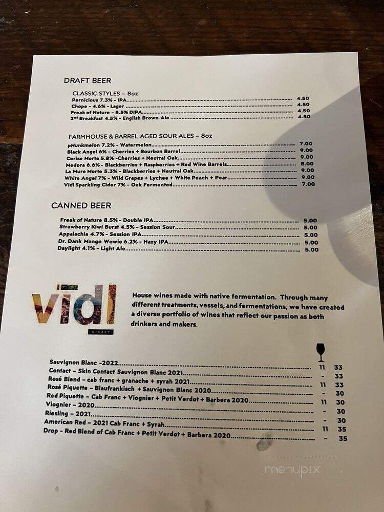 Cultura - Asheville, NC menu_pic