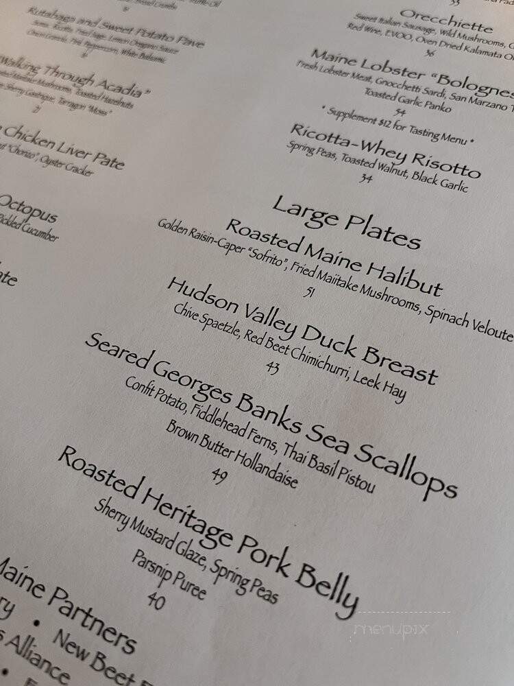 Salt & Steel - Bar Harbor, ME menu_pic