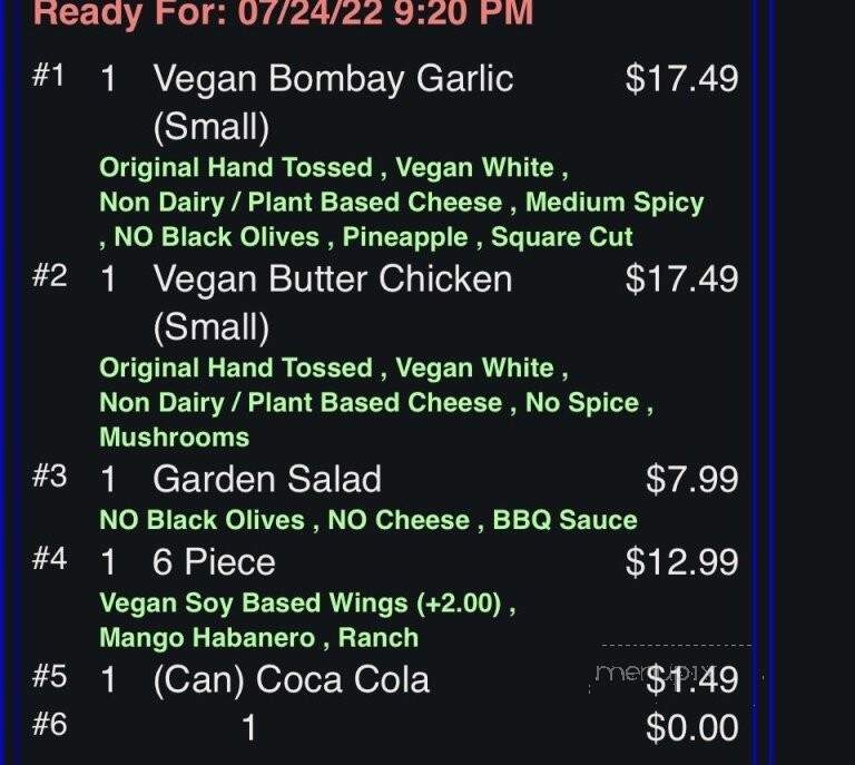 Chicago's Pizza With A Twist - Lynnwood, WA menu_pic