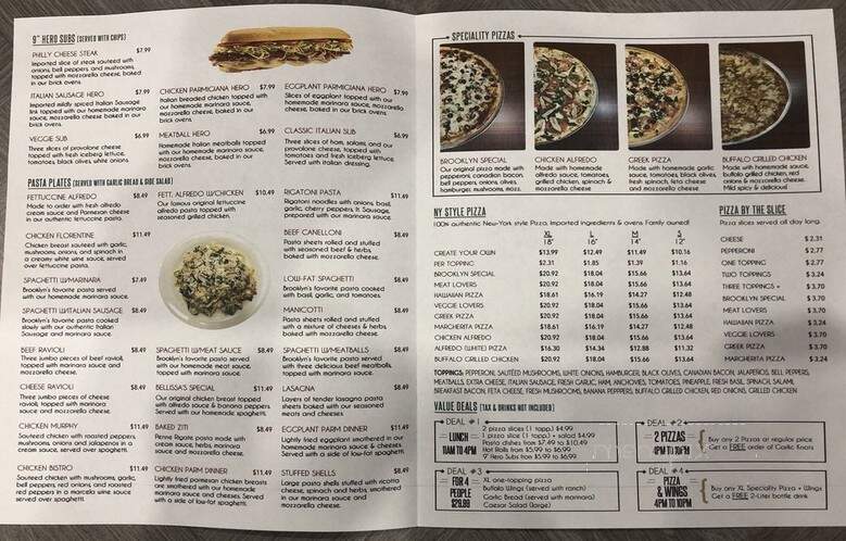 Brooklyn Pizzeria - Spring, TX menu_pic