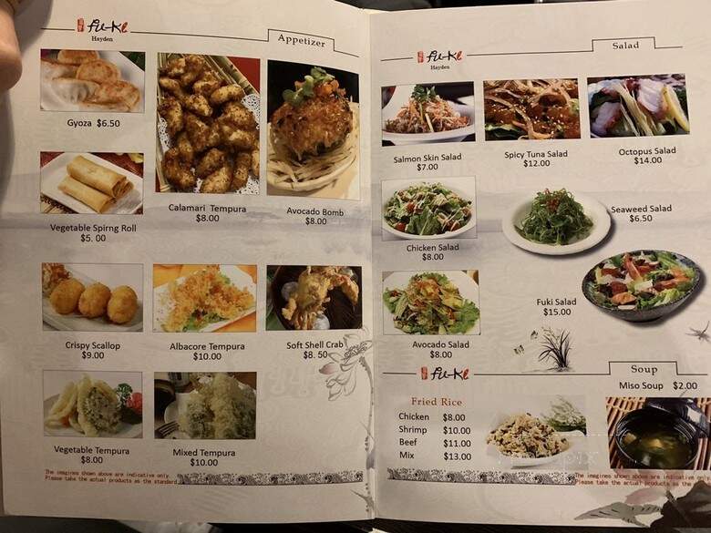 Fu-Ki - Hayden, ID menu_pic