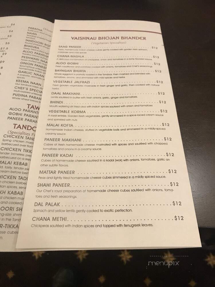 Clove, Fine Indian Dining - Easton, PA menu_pic