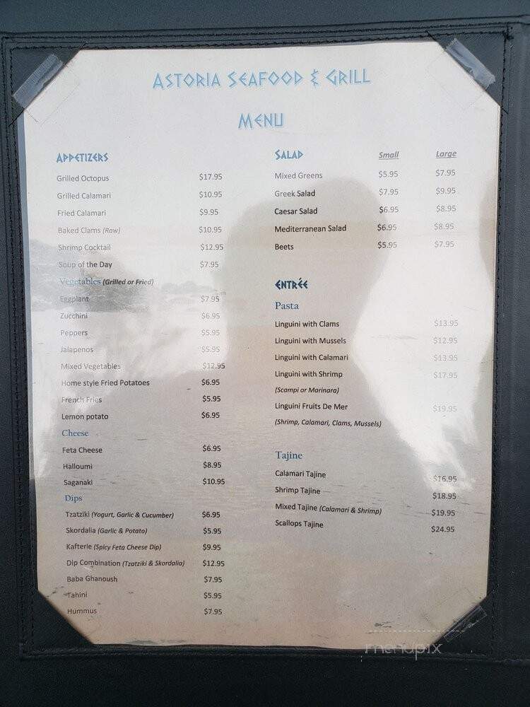 Astoria Seafood and Grill - Queens, NY menu_pic