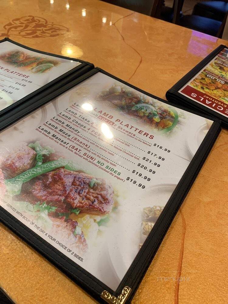 Habibi Grill - Raleigh, NC menu_pic