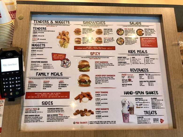 PDQ - Dania Beach, FL menu_pic