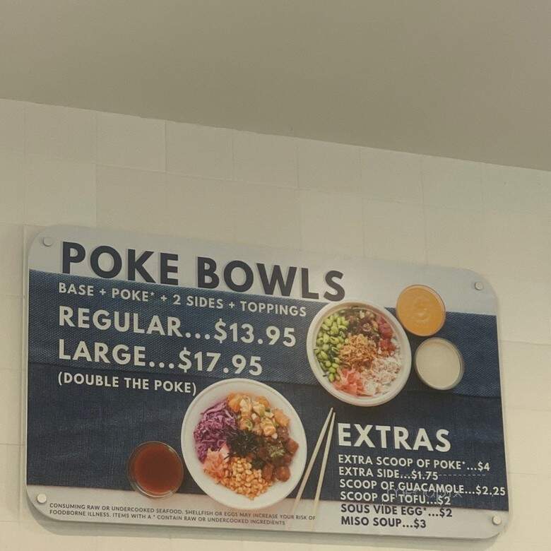 SeaSweets Poke - Beaverton, OR menu_pic