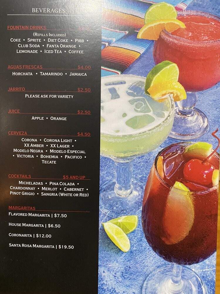 Del Monte Mexican Grill - Winter Park, FL menu_pic