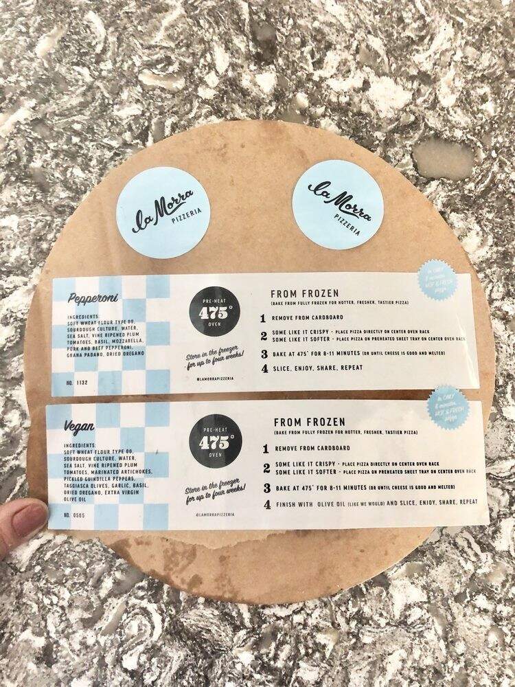La Morra Pizzeria - Los Angeles, CA menu_pic