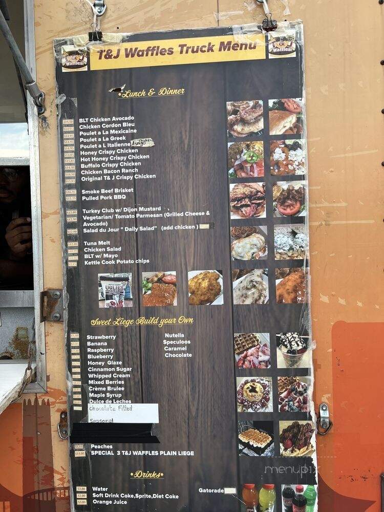 T & J Waffles - Laurel, MD menu_pic