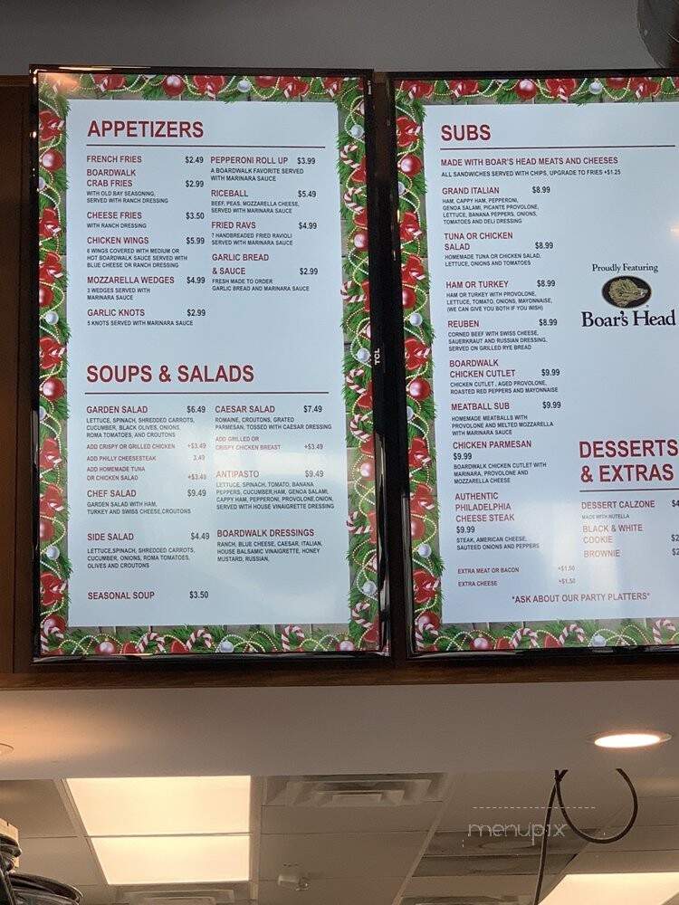 Boardwalk Pizza & Subs - Wilmington, NC