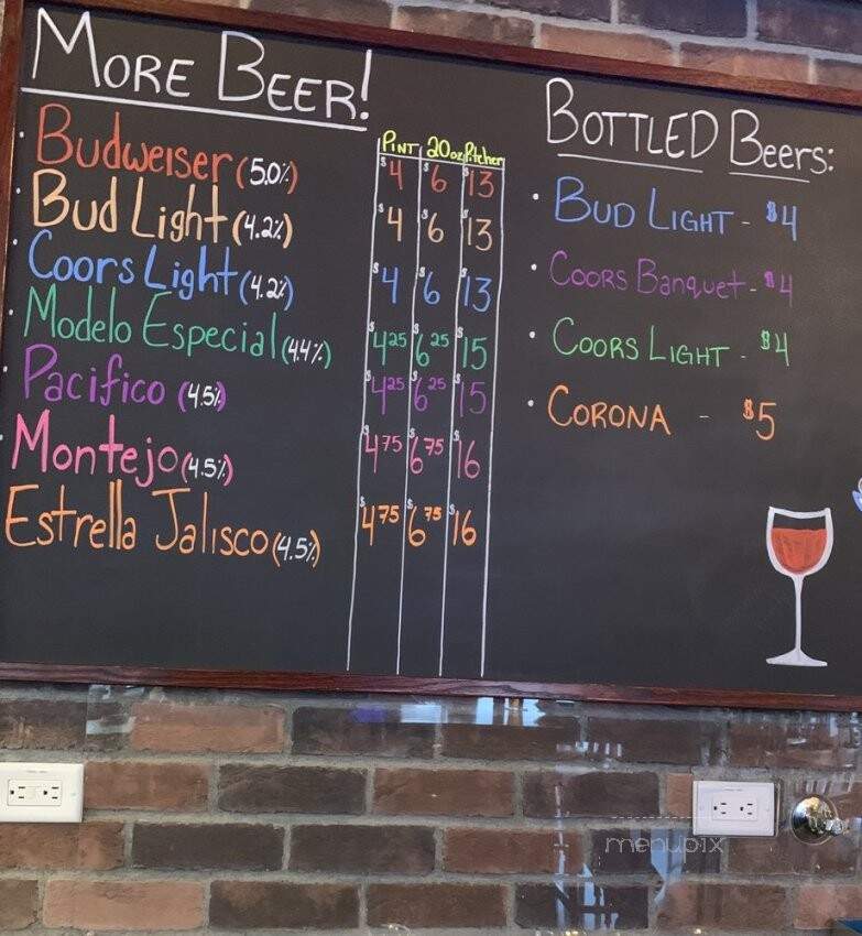 BrewZ Sports Cafe & Grill - Canoga Park, CA menu_pic