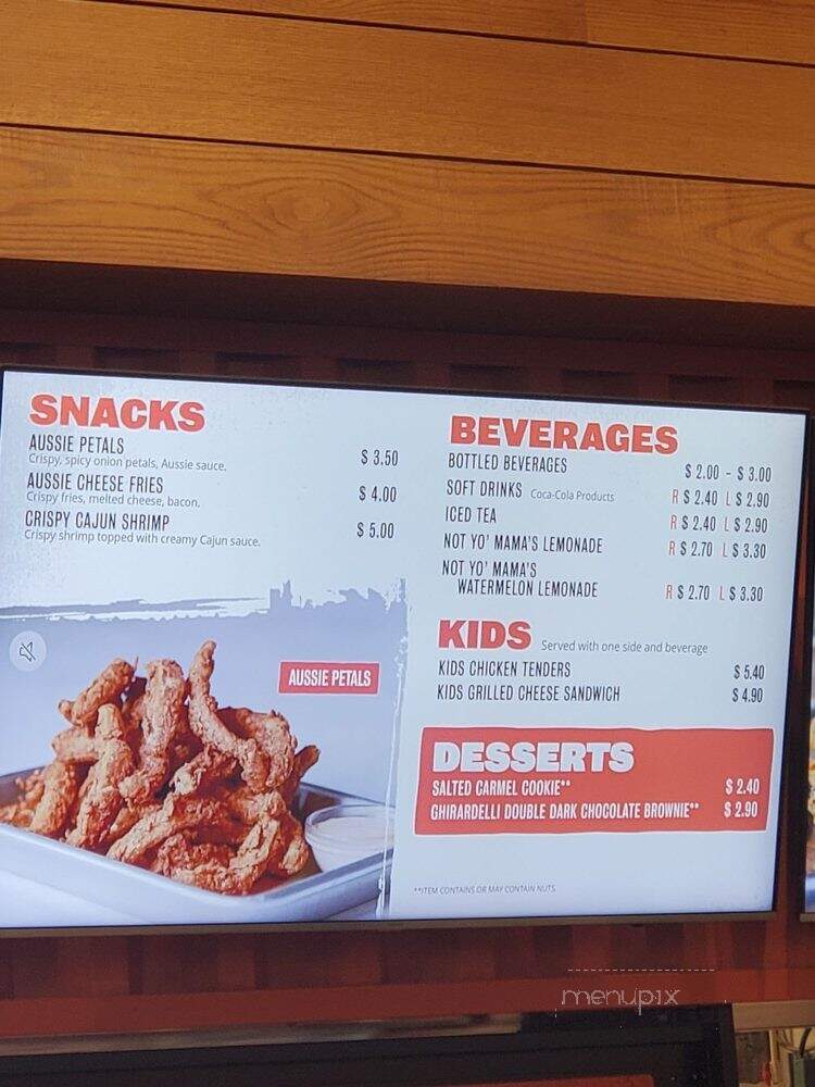 Aussie Grill by Outback - Tampa, FL menu_pic